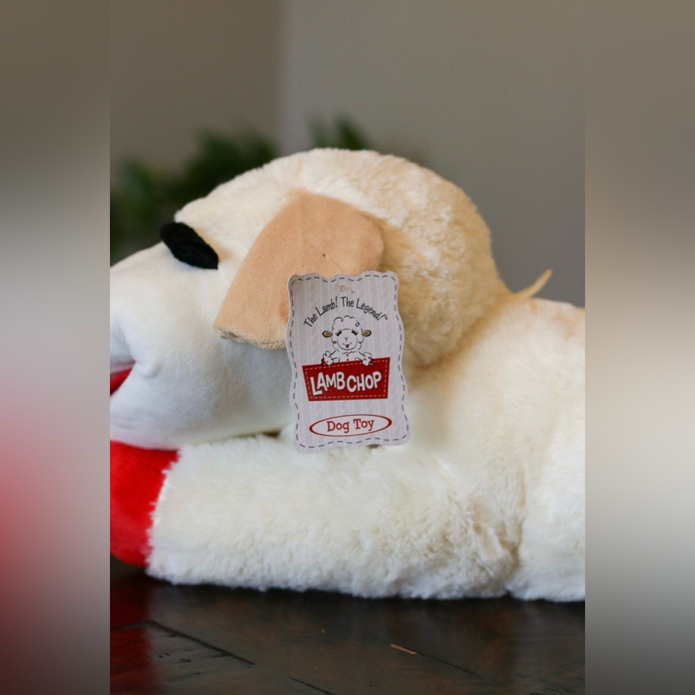 Lamb Chop Stuffed Toy Size Large - Picture 2 of 3